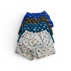 Old Navy Men's Boxers - Blue, Black, Gray